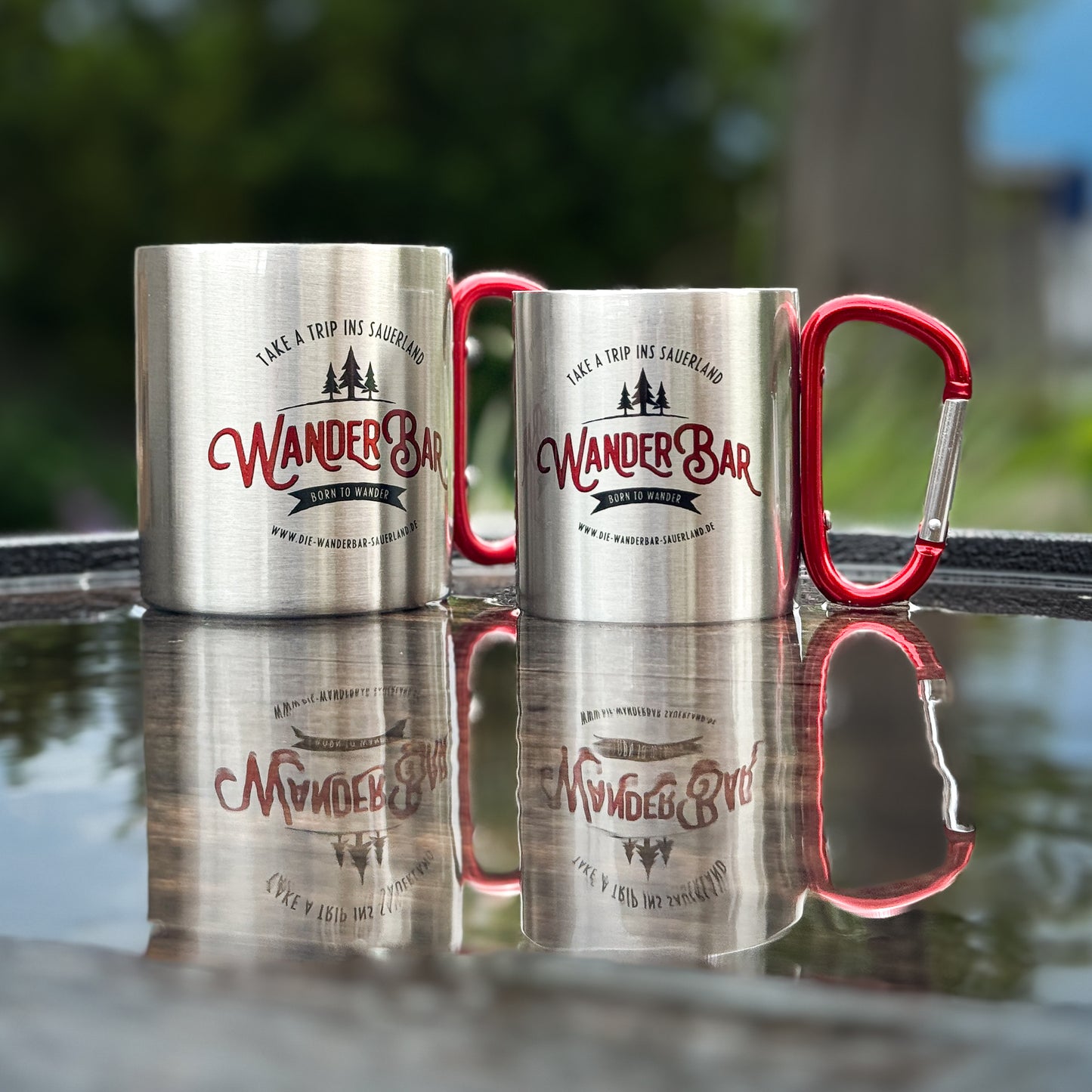 WanderTasse mit Karabiner